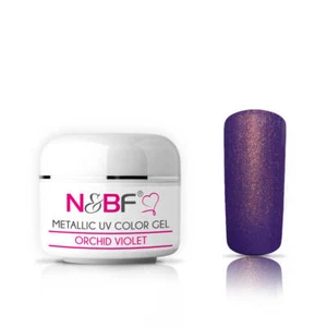 Metallic Farbgel UV Gel Farbe Effektgel 5 ml Orchid Violet Colorgel Glanz Effekt - Bild 1 von 7