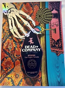 DEAD AND COMPANY FOIL POSTER SPHERE LAS VEGAS 5/17/2024 SILENT GIANTS #162/235 - Picture 1 of 3