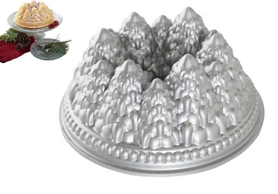 Nordic Ware: pine forest pan Kuchenform Kegelbund Cake 9cups (2,36L cm.23 Ma USA - Bild 1 von 4