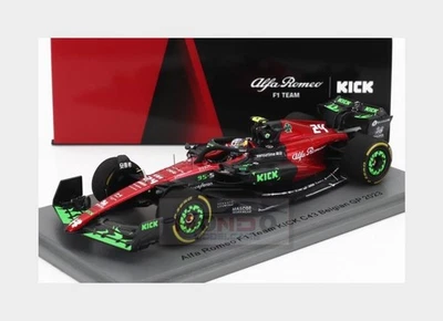 1:43 SPARK Alfa Romeo F1 C43 Team Orlen #24 Belgium Gp 2023 Guanyu Zhou S8922 - Immagine 1 di 2