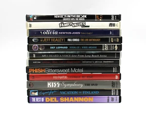 You Pick and Choose Lots of DVDs Live Concerts, Bands, Singers, Music! - Foto 1 di 125