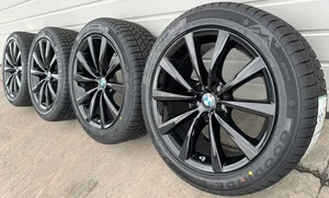 Original BMW 5er G30 G31 18 Zoll Winterräder V Speiche 642 6867338 RDK DOT25 NEU - Bild 1 von 9