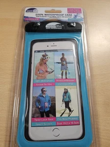 Estuche impermeable Swimcell grande en azul aguamarina - Imagen 1 de 1