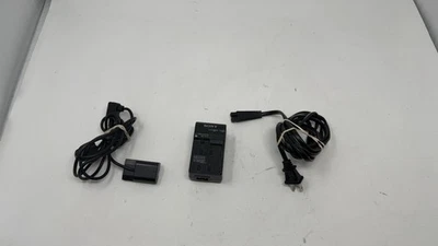 Sony Camcorder Charger AC-VF10 W/ Sony DK-115 Power Adapter Cable Cord - Image 1 of 4