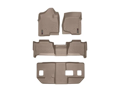 WeatherTech Floor Mats FloorLiner for - Cadillac Escalade ESV - Full Set - Image 1 of 4