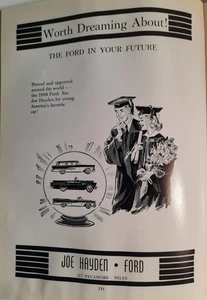 1958 Original Vintage Full Page Ad  Joe Hayden Ford Niles, MI - Picture 1 of 1