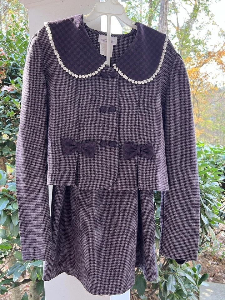 JUEGO TRAJE VESTIDO 2 PIEZAS BONNIE JEAN NIÑAS 16 EXCELENTE ESTADO VER FOTOS En 30350 Foto 1 de 4