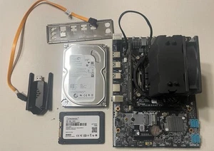 Intel I7-6800k CPU With X99 2011-v3 Motherboard CPU MOTHERBOARD RAM COMBO (READ) - Afbeelding 1 van 6