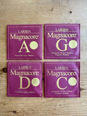 Larsen Magnacore ARIOSO - Full Set Cello Violincello, Medium, Tungsten & Steel - Image 1 of 4