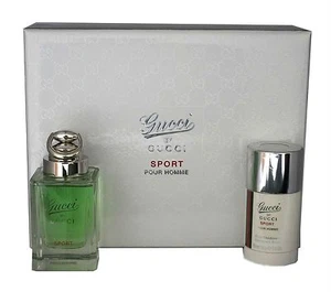 GUCCI BY GUCCI SPORT POUR HOMME 2 PIECE GIFT SET EAU DE TOILETTE SPRAY 90ML NIB - Picture 1 of 2