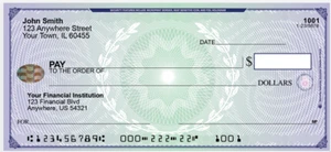 Personal Checks + High Security with Hologram + Deposit Tickets + Register 1 Pt - Picture 1 of 10