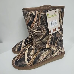 Dawgs Mikrofaser 9" Mossy Oak Damenstiefel australischer Stil Größe 5 Jagd Outdoor - Bild 1 von 6