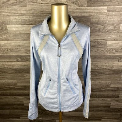 Camisa atlética para correr azul cuello con cremallera completa TANGERINE para mujer talla pequeña Foto 1 de 4