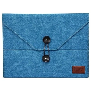 iluv ICC837BLU Dungarees Housse en jeans (turquoise) pour Ipad 3/2 housse Portf - Photo 1 sur 1