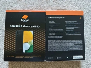 Samsung Galaxy A13 5G SM-A136 - 64 GB - Black (Boost Mobile) Smart Phone - Afbeelding 1 van 1