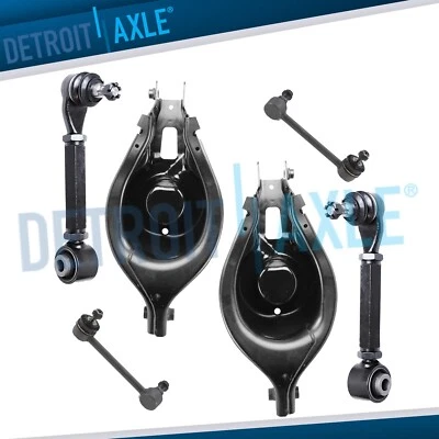 Rear Upper Lower Control Arms Sway Bars Kit for 2009-2013 Acura MDX Honda Pilot - Image 1 of 4