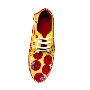 Pepperoni Pizza Shoe Gate Cheese ~ Barfool ~ Vinyl Phone Laptop Car Helmet Decal - Picture 1 of 1