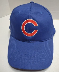 Gorra de béisbol Chicago Cubs azul bordada roja C gorra con tirantes MLB - Imagen 1 de 8