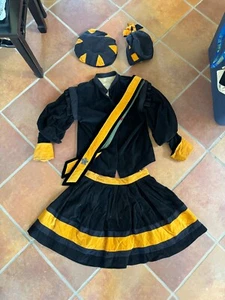 LOGAN COSTUME COMPANY VINTAGE RENISSANCE OUTFIT, TOP, SKIRT, 2 HATS, SASH - Picture 1 of 23