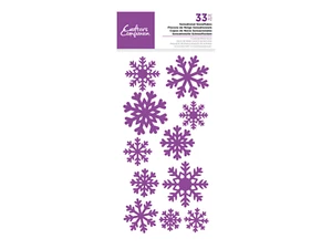 Crafters Companion Foam Bumper Pack Sensational Snowflakes (33pcs) - Picture 1 of 2