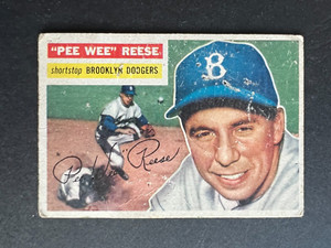 1956 Topps Pee Wee Reese #260