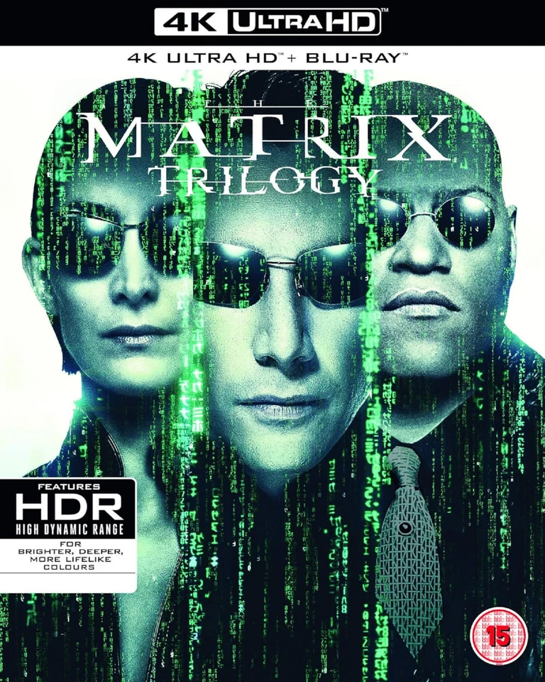 The Matrix/Matrix Reloaded/Matrix Revolutions (Box Set) (HD DVD, 2018)