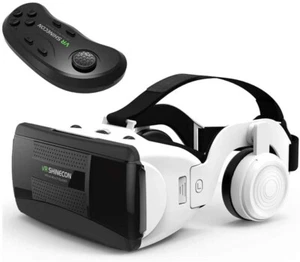2022 VR Headset Compatible with iOS/Android 3D Virtual Reality Glasses with remo - Picture 1 of 6