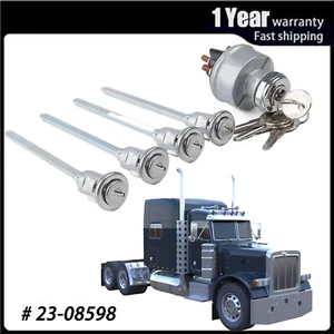 New Door Locks & Ignition Switch & Keys Peterbilt 379 377 359 378 349 385 362 - Picture 1 of 12