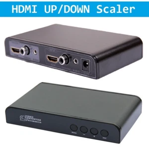 HDMI to HDMI Converter Coax Video Mirror UP Down Scaler Audio Separation Mixture - Picture 1 of 6