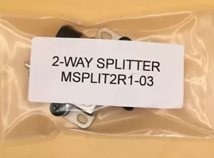 2-Way Splitter MSPLIT2R1-03 - Picture 1 of 5
