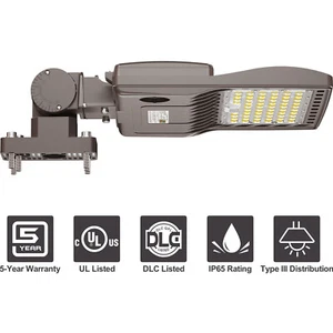 200W led Parking lot Light Street Shoebox Pole Light Commercial Led Stadium Lamp - Picture 1 of 11