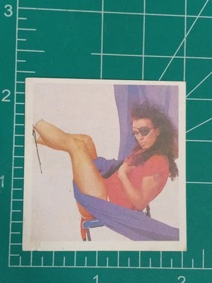1986 ROCK STARS MUSIC STICKER CARD BRAZIL PETE BURNS DEAD OR ALIVE #183 - Image 1 of 2