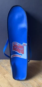 Vintage 1970s Allsports UK Skateboard Bag Carry Case - Blue Vinyl - Picture 1 of 13