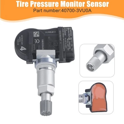 1X Pre-ProgrammedTPMS Tire Pressure Sensor For Nissan Qashqai MK2 J11 2014- 2017 - Image 1 of 4