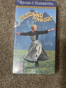 The Sound of Music Golden Anniversary Set (VHS/Cassette Soundtrack) - SEALED! - Picture 1 of 6