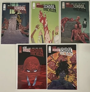 I WAS A FASHION SCHOOL SERIAL KILLER #1-5 (2025) SET COMPLETO, IMAGEN, PRIMERA IMPRESIÓN, CASI NUEVO - Imagen 1 de 1