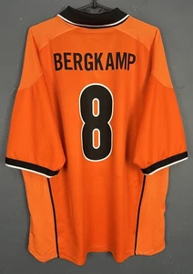 HERREN BERGKAMP HOLLAND 2006/2008 NIEDERLANDE FUSSBALL FOOTBALL SHIRT TRIKOT GRÖSSE XL - Bild 1 von 15
