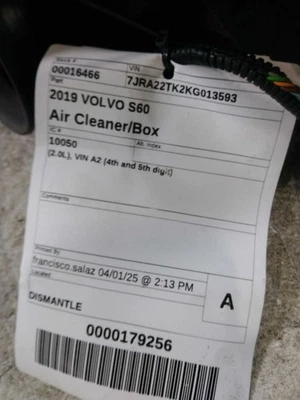 Filtro de aire sin híbrido compatible con 16-22 VOLVO XC90 422837 Foto 1 de 4