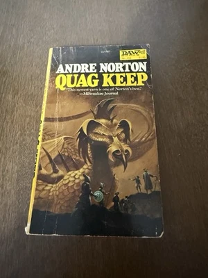 Quag Keep Daw Printing 1979 Paperback Book by Andre Norton Foto 1 de 4