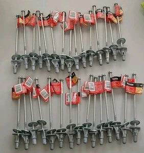ThruLok 8 Zoll Schraubschraube verzinkt (30 ct.) FMTHR008-30 Fastenmaster Thrulok - Bild 1 von 12