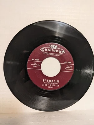 45 ~Jerry Wallace: "Primrose Lane / By Your Side" 1959 Challenge (EX) - Image 1 of 4