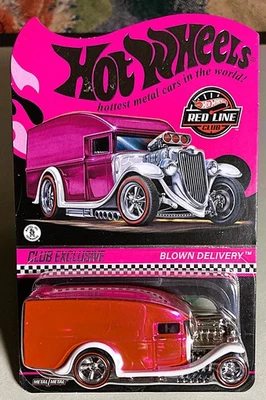 Hot Wheels RLC Blown Delivery Spectraflame розовая - Изображение 1 из 3