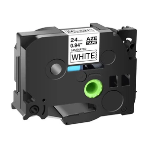 TZ-251 TZe-251 Black On White Label Tape for Brother PT-D600 PT-E500 0.94'' - Picture 1 of 10
