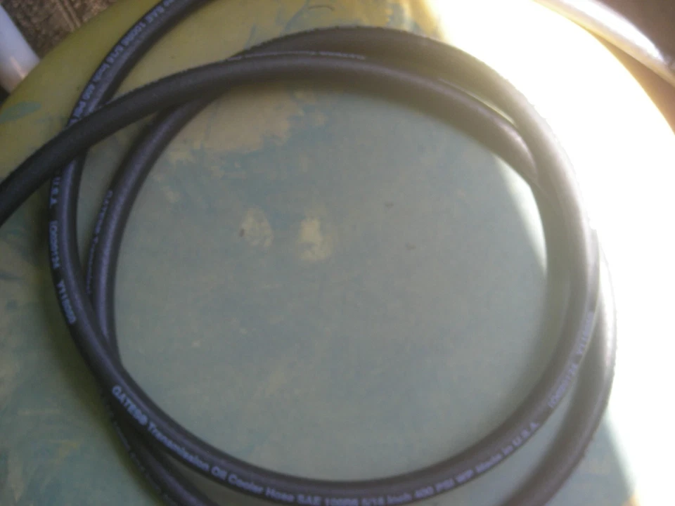 Manguera enfriador de aceite de transmisión GATES 3/8" 5 FT 250PSI Foto 1 de 1