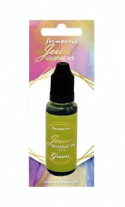 Stamperia, Jewel Ink, 18ml, Green Alcohol Ink, Light Green Ink, Lime Alcohol Ink - Bild 1 von 2