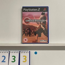 Samurai Western PS2 PlayStation 2 Game + Manual PAL B233