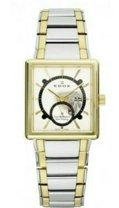 Edox Men's 72012-37J-AID Les Bemonts Ultra Slim Swiss Automatic Skeleton Watch - Picture 1 of 9
