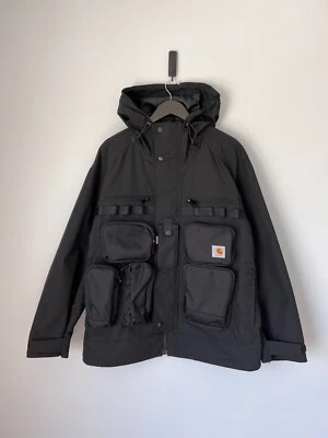 Parka de bolsillo Junya Watanabe x Carhartt Cargo - Talla mediana - Negra - NUEVA Foto 1 de 4