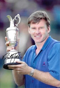 Nick Faldo British Golf Legend Autographed Signed Photo + COA (3) - Picture 1 of 1