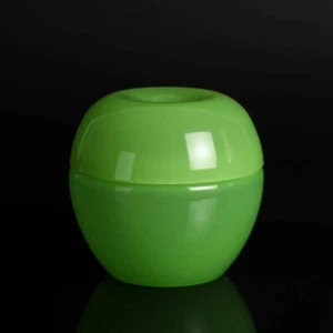 Murano Glas Apfeldose frog green Cenedese Italien Vintage Mid Century 1 - Zdjęcie 1 z 4